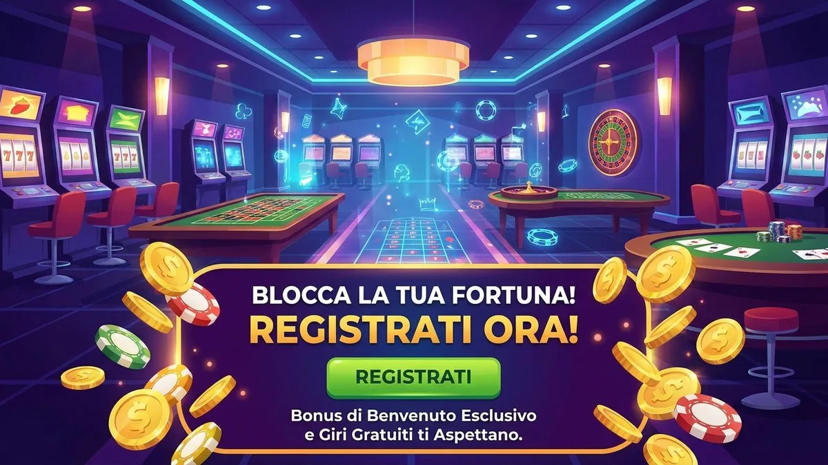 Registrazione con bonus